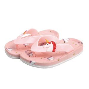Unicorn Girls Flip Flop Beach Sandals